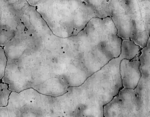 PHOTOGRAPH C – COARSE GRAIN STRUCTURE – NOT ACCEPTABLE PHOTOGRAPH C – COARSE GRAIN STRUCTURE – NOT ACCEPTABLE
